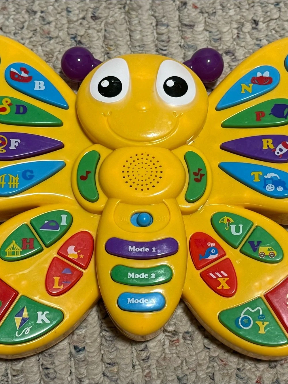Preschool ABC Learning/ Educational Butterfly Toy for  Toddlers /Sound & Music